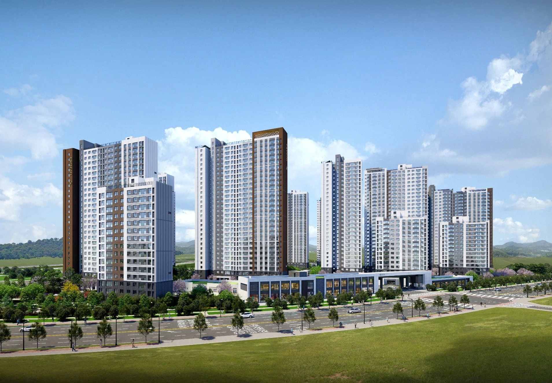 고촌 푸르지오 2,432세대 대단지 커뮤니티 시설 안내